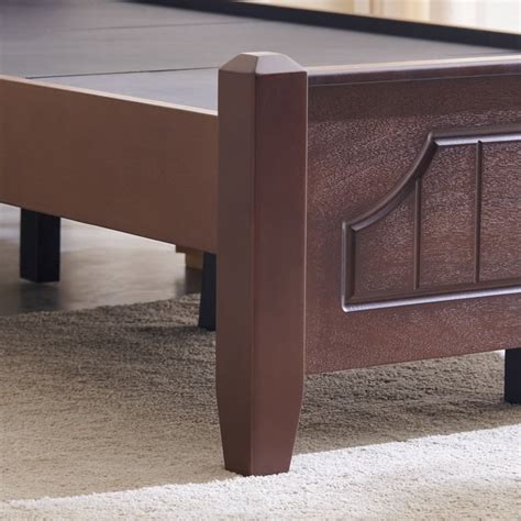 Buy Helios Lisbon Nico Solid Wood Single Bed - Walnut from Helios by ...