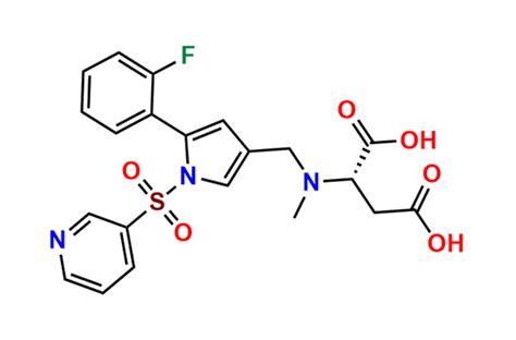 Vonoprazan N-Methyl Asparmic Acid Impurity | CAS No- NA