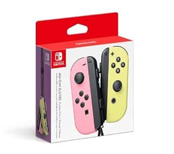 KingBoo Joy-Con (L) Pastel Pink /(R) Pastel Yellow Controller for ...