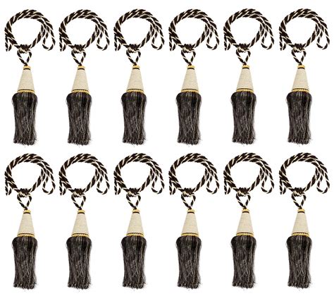 Kuber Industries Beads Beautiful Design Polyester 12 Pieces Curtain ...