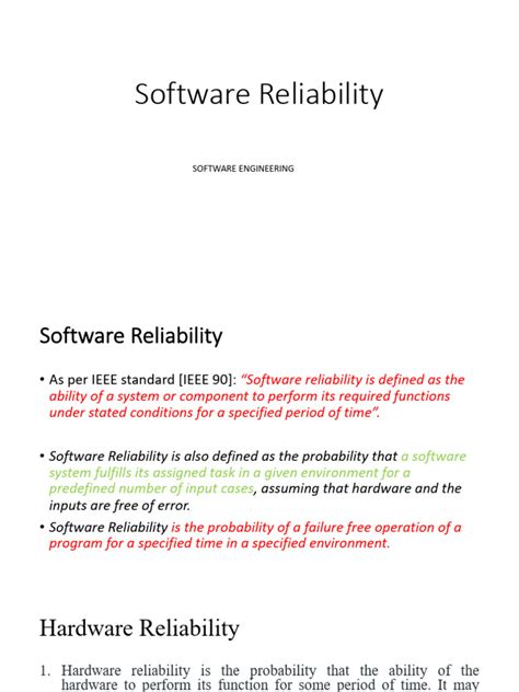 Image result for Software Reliability