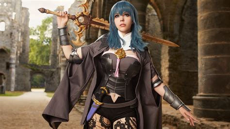 Download wallpaper cosplay, Cosplay, Fire Emblem: Three Houses, Byleth ...