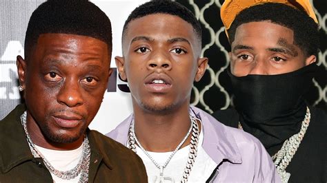 Boosie Badazz Warns Son About Wearing 'Pooh Shiesty Mask': 'It's Not Safe!'