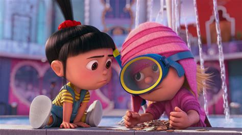 HD Wallpaper of Edith and Agnes from Despicable Me 2