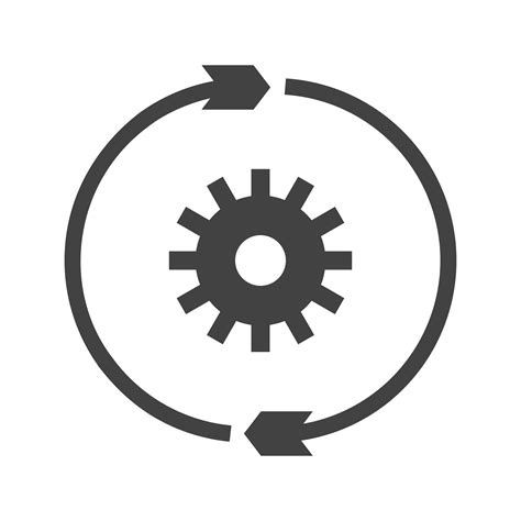 Conversion Setting Glyph Black Icon 495291 Vector Art at Vecteezy