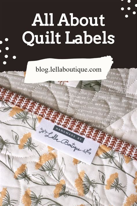 Image result for Examples of Quilt Labels