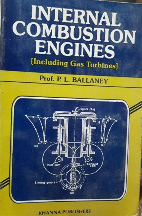Buy Internal Combustion Engines (Including Gas Turbines) Book Online at ...