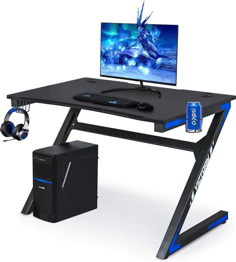 YIGOBUY Gaming Computer Desk 46 Inch Large Gaming | Ubuy India