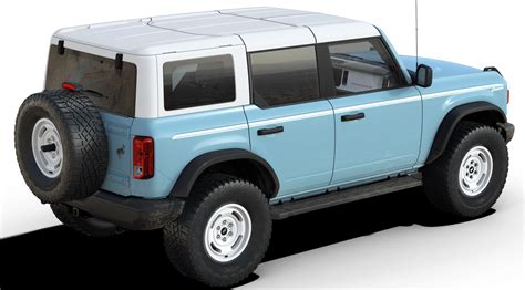 New 2025 Ford Bronco Heritage Edition 4 Door in Columbia # | Classic ...