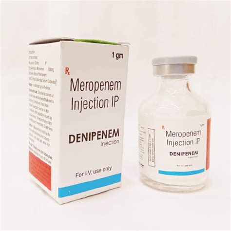 DENIPENEM-1000 MG Injections Denizen Pharmaceuticals India Private Lim