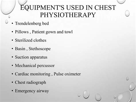 Chest physiotherapy | PPTX