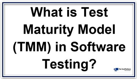 Image result for TMM Model in Software Testing