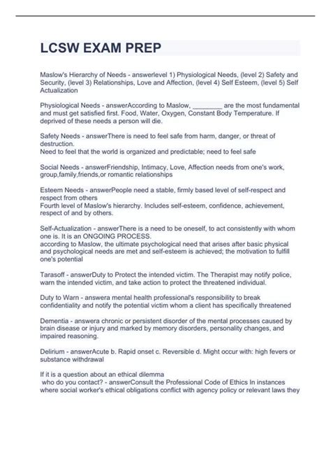 Image result for LCSW Exam Test Acronyms