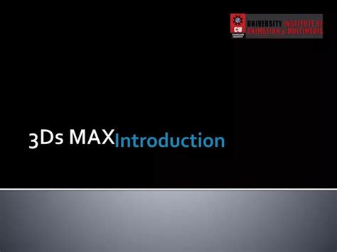 3DS Max Introduction 的图像结果