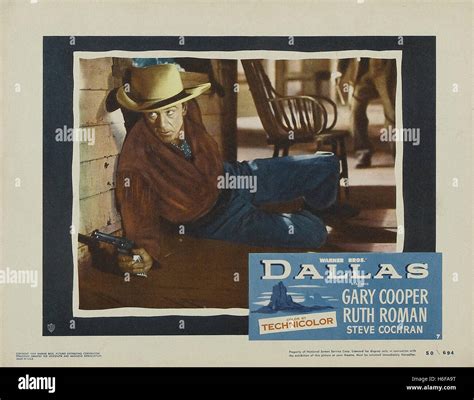Dallas 1950 movie poster hi-res stock photography and images - Alamy