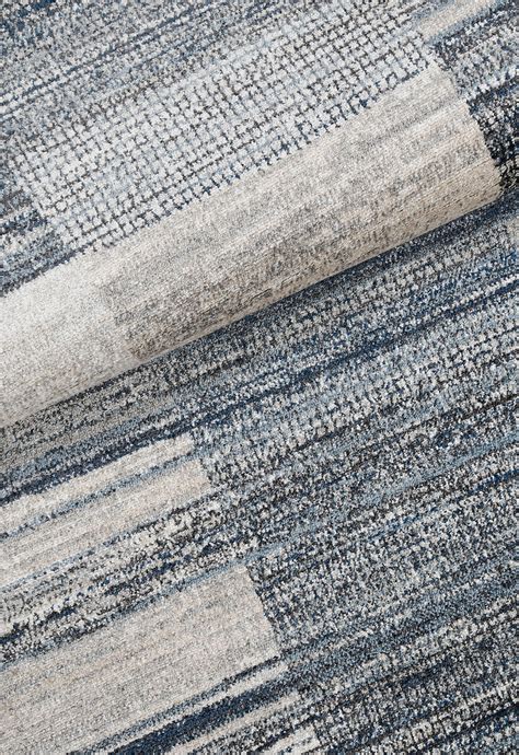 Blue Block Rug
