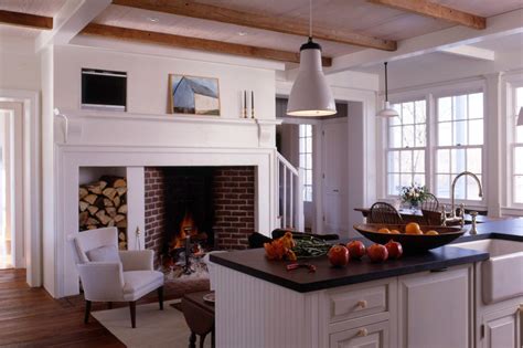 European Farmhouse Fireplace