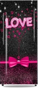 Baby wall sticker 154.94 cm HD-love-bow-girly-glitter-pink-pretty ...