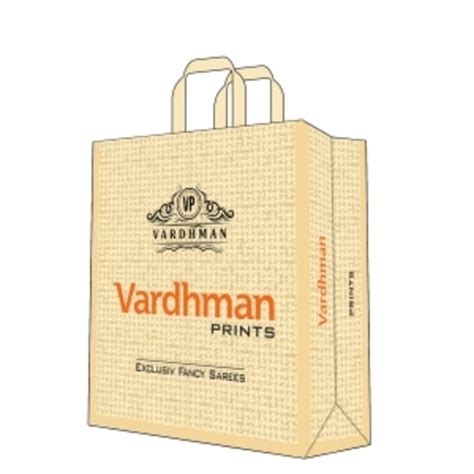 Vardhman Prints Jute Design Non Woven Shopping Bag