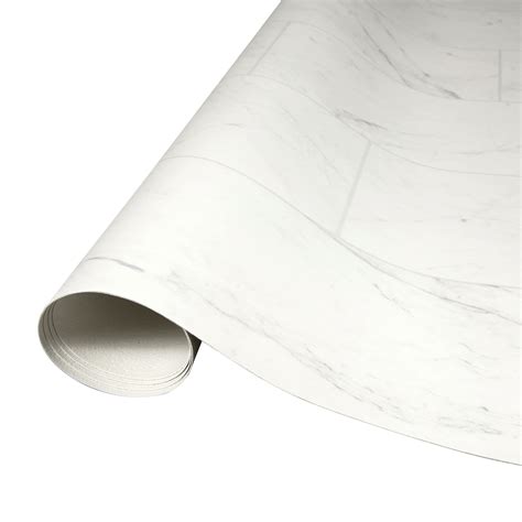 White Vinyl Flooring Roll
