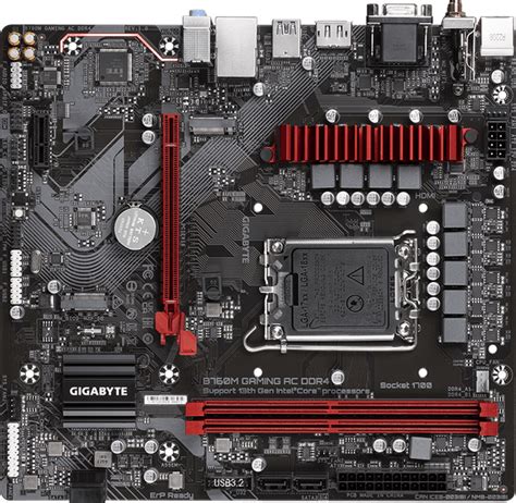 Gigabyte B760M Gaming AC Motherboard (WiFi) for Intel 12th/13th/14th G ...