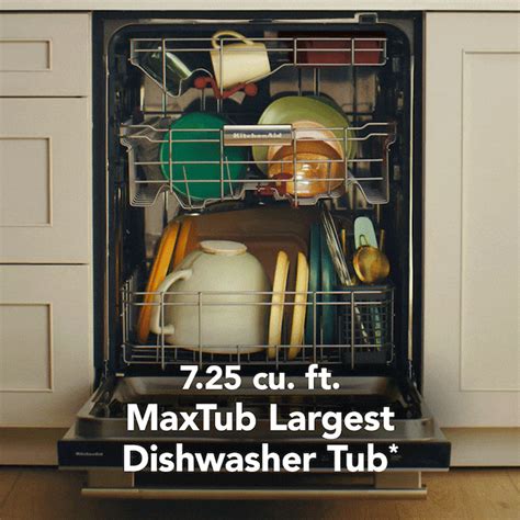 KitchenAid 24-in Top Control Built-In Tall Tub Dishwasher with 360 ...