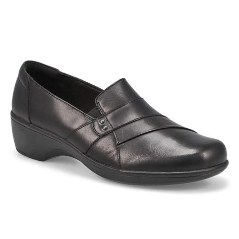 Clarks Women's May Marigold Wide Dress Loafer | SoftMoc.com