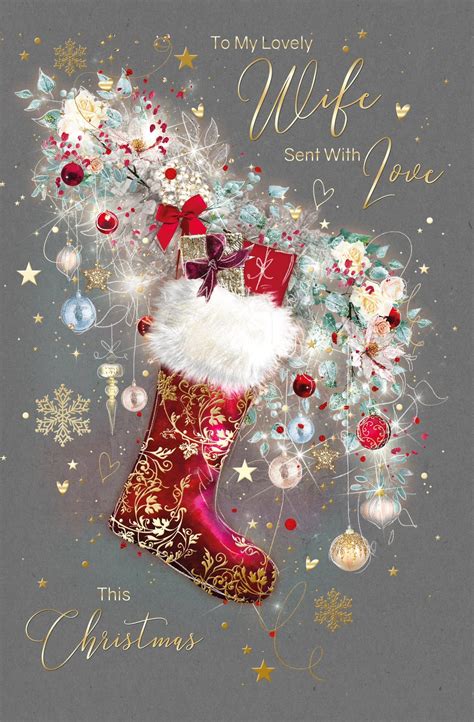 Wife Christmas Card - Cherry Orchard Online | Christmas cards, Husband ...