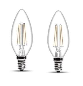 Buy Wipro Garnet 4 W E14 Base Candle Filament Bulb | Warm White (2700K ...