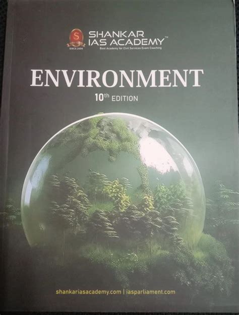 Buy 10th Edition Environment Book Shankar IAS Academy In English Medium ...