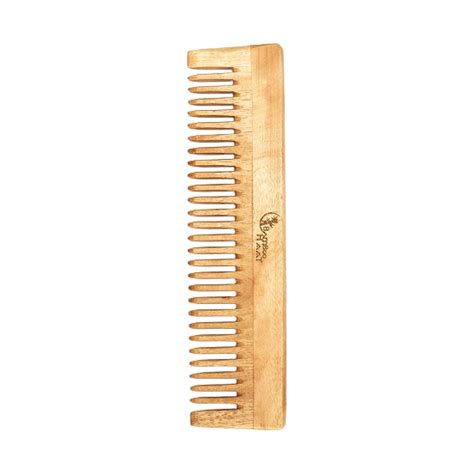 Buy BAMBOO HAAT - 100% Pure & Natural Neem Wood Comb | Promotes Hair ...