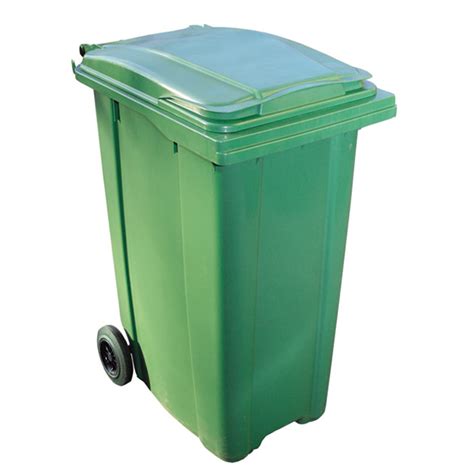 Dvorišna kanta za smeće 360l Urban zelena 6011-360 | Volim svoj dom