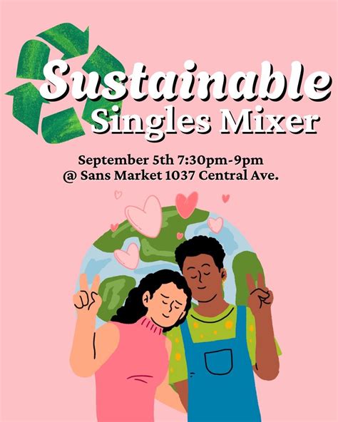 Sustainable Singles Mixer, 1037 Central Ave., Saint Petersburg, FL, St ...