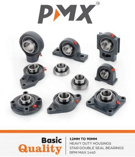 Flanged Bearings - UCFC Piloted Round Flange Bearings / CI round ...