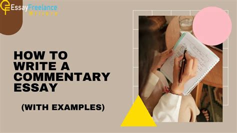 Image result for How to Write a Writing Commentary
