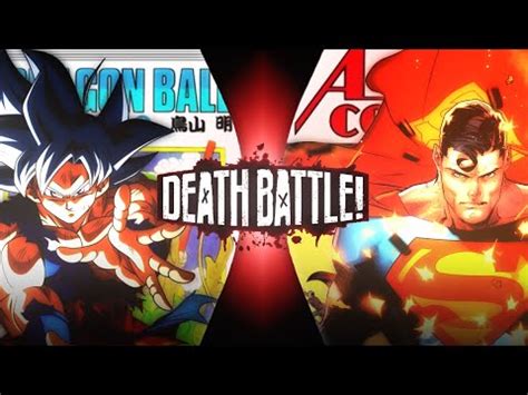 DEATH BATTLE! Hype Trailer: Son Goku VS Superman "One Last Time" - YouTube