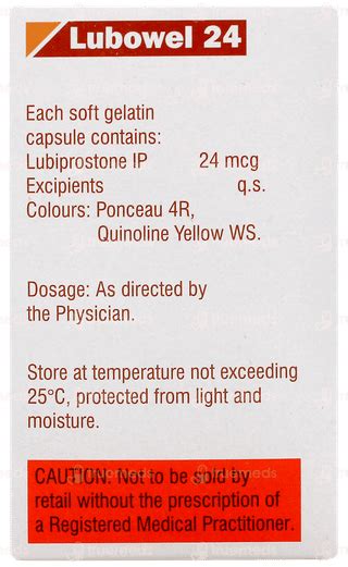Lubowel 24 MCG | Order Lubowel 24 MCG Capsule Online at Truemeds