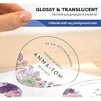 True-Ally Clear Self Adhesive Sticker Photo Paper for Inkjet and Laser ...