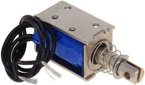 JF-0630B DC 12V 2A 10mm 6N Push-Pull Solenoid Electromagnet – Indian ...