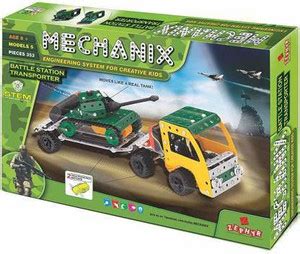 Toykit Mechanix Battle Station Transporter Stem Educational Engineering ...