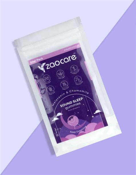 Zaocare Sound Sleep Gummies Trial Pack of 5 at ₹1