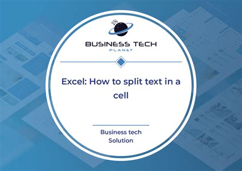 Image result for How to Split Text in Excel Cell