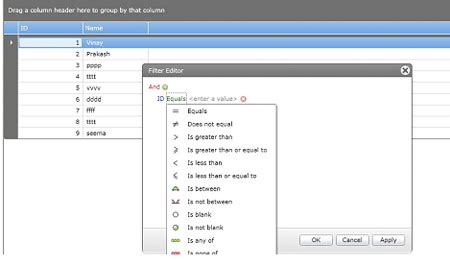 Image result for DevExpress Grid Control