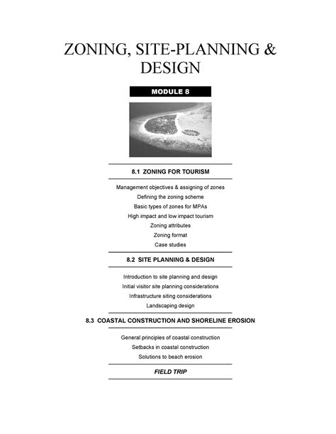Day8 Zoning Manual - ZONING, SITE-PLANNING & DESIGN 8 ZONING FOR ...