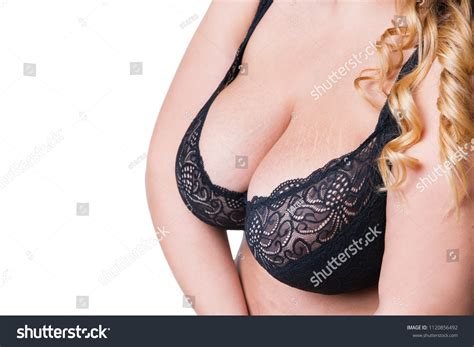 Stretch Marks On Large Natural Breasts Stock Photo 1120856492 ...