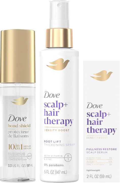Amazon.com : Dove Scalp + Hair Therapy Density Boost Serum Fullness ...
