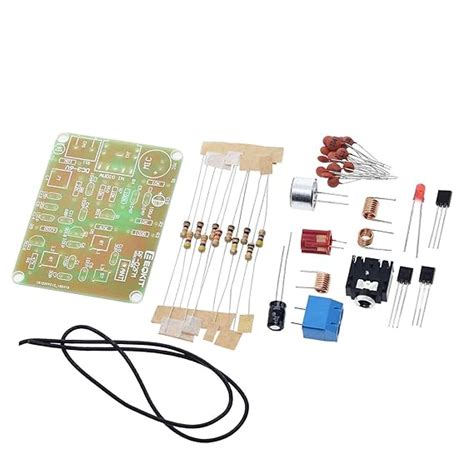 88-108MHz FM Transmitter Module Electronic DIY Kits Frequency Wireless ...