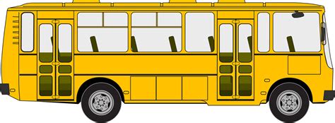Image result for Bus Side View Cartoon PNG