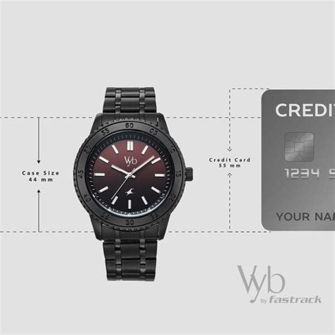 Buy Online Vyb Quest By Fastrack Quartz Analog Multicoloured Dial Black ...