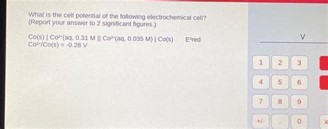 Image result for Cell Potential Problems
